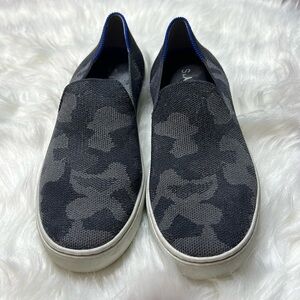 Rothy’s | The Original Slip-On | Grey Camo | Size 8